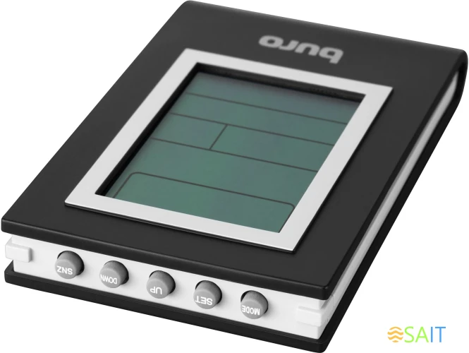 Погодная станция Buro H117AB серебристый/черный