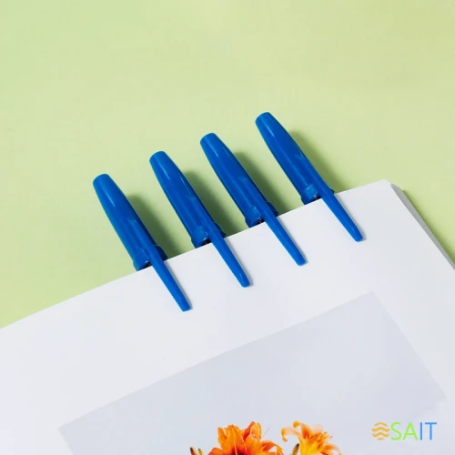 Ручка шариков. Deli P1 (EQ6T) оранжевый/синий d=0.7мм син. черн. карт.уп.