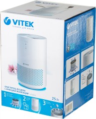 Воздухоочиститель Vitek 8553-VT-01 25Вт белый