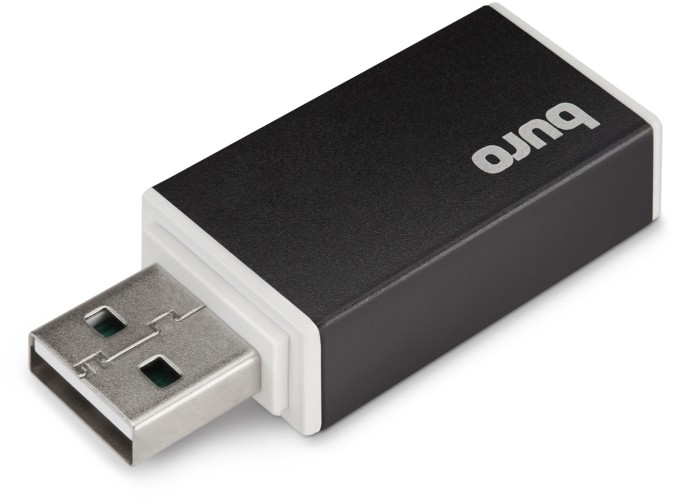 Устройство чтения карт памяти USB2.0 Buro BU-CR-3104 черный
