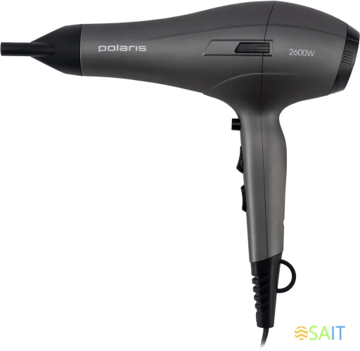 Фен Polaris PHD 2600ACi Salon Hair 2600Вт серый (PHD 2600ACI)