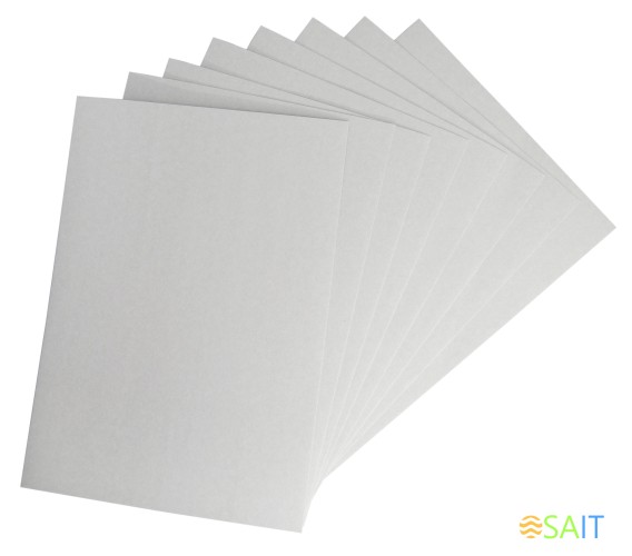 Картон белый Silwerhof немелованная 10л. A4 Монстрики папка