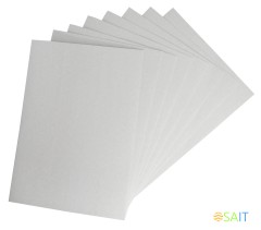 Картон белый Silwerhof немелованная 10л. A4 Монстрики папка