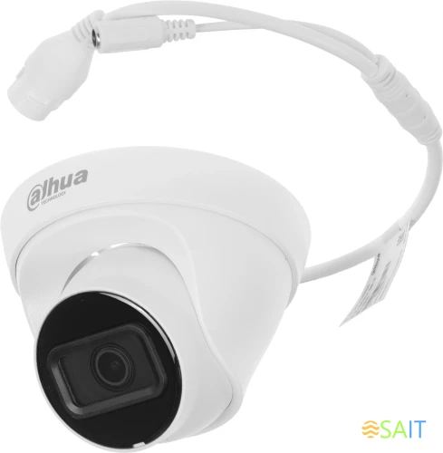 Камера видеонаблюдения IP Dahua DH-IPC-HDW1431T1P-0280B-S6 2.8-2.8мм цв. корп.:белый