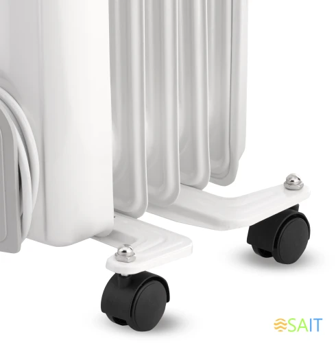 Радиатор масляный Vitek VT-1707 1000Вт белый