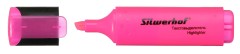 Текстовыделитель Silwerhof Blaze 108036-08 скошенный пиш. наконечник 1-5мм розовый картон