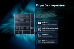Планшет Teclast T60 Premium set T620 (2.0) 8C RAM8Gb ROM256Gb 11.97" IPS 2000x1200 4G 2Sim Android 14 серый 13Mpix 5Mpix BT WiFi microSD 1Tb 8000mAh