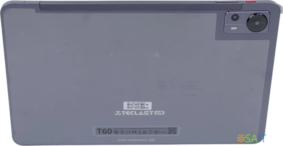 Планшет Teclast T60 Premium set T620 (2.0) 8C RAM8Gb ROM256Gb 11.97" IPS 2000x1200 4G 2Sim Android 14 серый 13Mpix 5Mpix BT WiFi microSD 1Tb 8000mAh