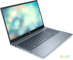 Ноутбук HP Pavilion 15-eg3038ci Core i5 1335U 8Gb SSD512Gb Intel Iris Xe graphics 15.6" IPS FHD (1920x1080) Free DOS blue WiFi BT Cam (84J88EA)