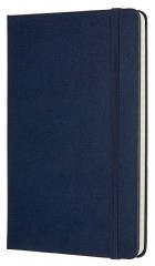 Блокнот Moleskine CLASSIC QP050B20 Medium 115x180мм 208стр. линейка твердая обложка синий
