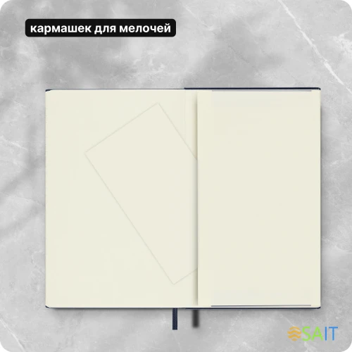 Блокнот Moleskine CLASSIC QP050B20 Medium 115x180мм 208стр. линейка твердая обложка синий