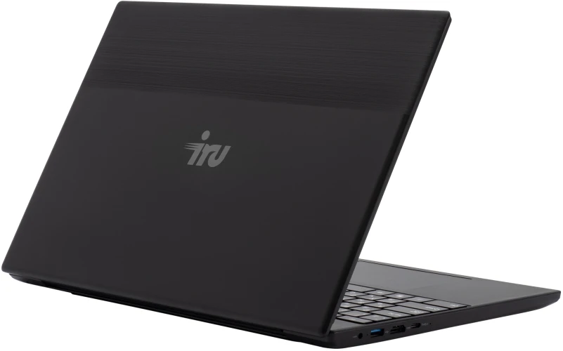 Ноутбук IRU Tactio 15ALG Core i5 1235U 16Gb SSD512Gb Intel Iris Xe graphics 15.6" IPS FHD (1920x1080) noOS black WiFi BT Cam 4500mAh (2023571)
