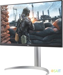 Монитор LG 27" UltraFine 27UP650-W серебристый IPS LED 16:9 HDMI матовая HAS 1200:1 400cd 178гр/178гр 3840x2160 60Hz DP 4K 5.9кг
