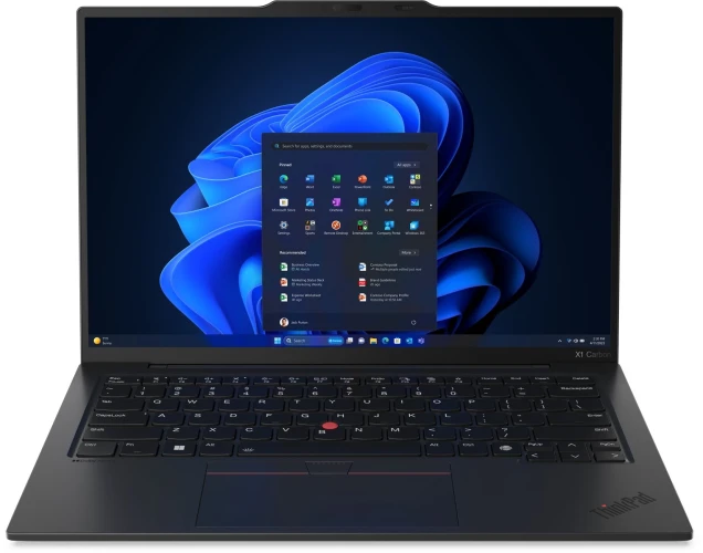 Ноутбук Lenovo ThinkPad X1 Carbon G12 Core Ultra 7 155U 32Gb SSD1Tb Intel Graphics 14" IPS WUXGA (1920x1200) Windows 11 Pro 64 black WiFi BT Cam (21KDSHNG00)