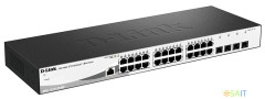 Коммутатор D-Link DGS-1210-28/ME/A2B 24x1Гбит/с 24xКомбо(1000BASE-T/SFP) 4SFP управляемый