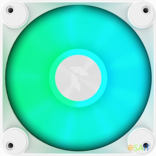 Вентилятор для корпуса Aerocool APNX FP1-120 ARGB 120х120x30 белый 4-pin 33дБ (FP1-120 WH) Ret