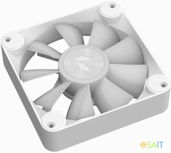 Вентилятор для корпуса Aerocool APNX FP1-120 ARGB 120х120x30 белый 4-pin 33дБ (FP1-120 WH) Ret