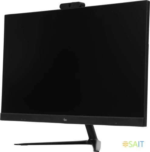 Моноблок IRU Office 23IH6L 23.8" Full HD i5 12400 (2.5) 16Gb SSD512Gb UHDG 730 CR Free DOS GbitEth WiFi BT 120W Cam черный 1920x1080 (RUS)