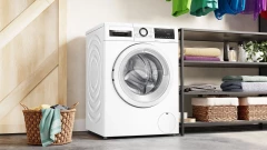Стиральная машина Bosch WNA134L0SN пан.англ. класс: A++ загр.фронтальная макс.:8кг (с сушкой) белый инвертер