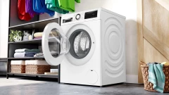 Стиральная машина Bosch WNA134L0SN пан.англ. класс: A++ загр.фронтальная макс.:8кг (с сушкой) белый инвертер