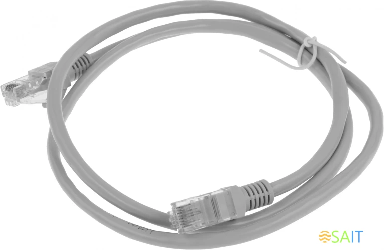 Патч-корд Premier PP6U-1M 10000Гбит/с UTP 4 пары cat.6 CCA molded 1м серый RJ-45 (m)-RJ-45 (m)