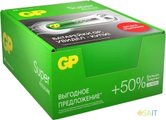 Батарея GP Super 15AA21RA-2CRS4 AA (4шт) спайка