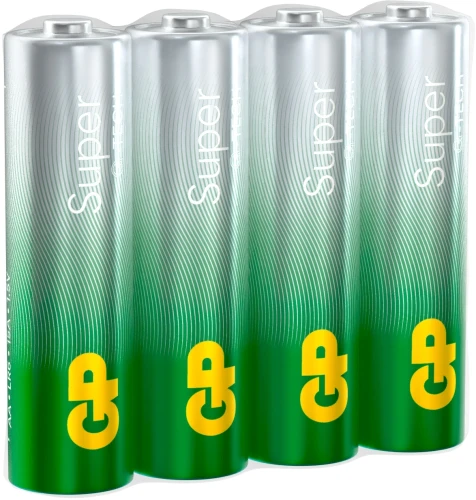 Батарея GP Super 15AA21RA-2CRS4 AA (4шт) спайка