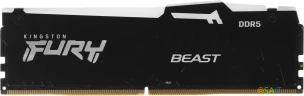 Память DDR5 2x8Gb 5600MHz Kingston KF556C40BBAK2-16 Fury Beast RGB RTL Gaming PC5-44800 CL40 DIMM 288-pin 1.25В single rank с радиатором Ret