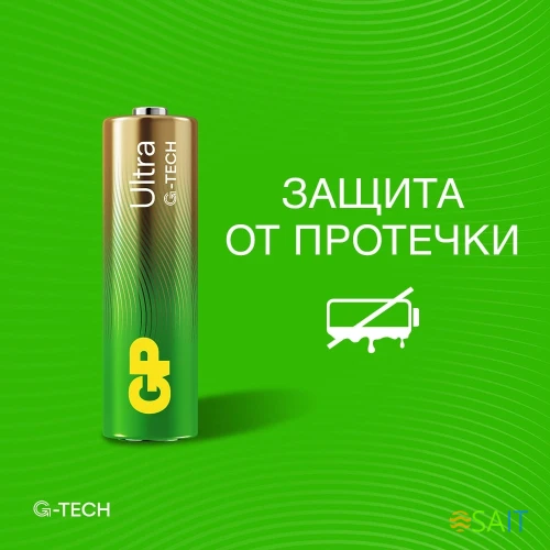 Батарея GP Ultra 15AU/24AU/FANWETA21-2CRSBC24 AA/AAA (промо:Вентилятор в подарок) (24шт) блистер