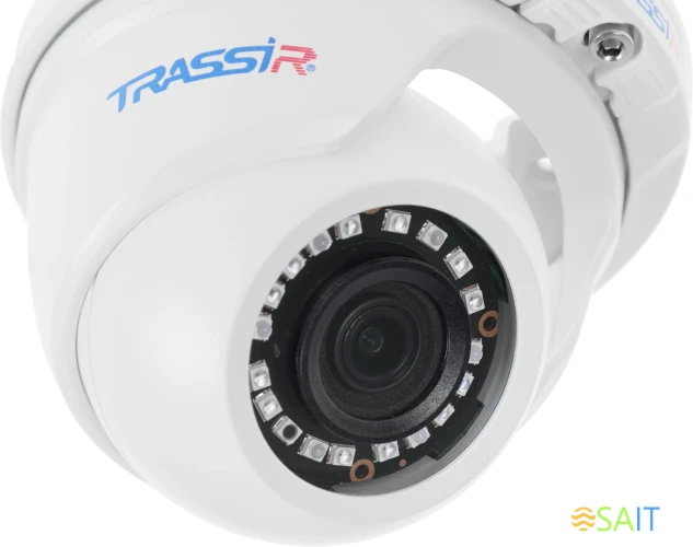 Камера видеонаблюдения IP Trassir TR-D2S5 3.6-3.6мм цв. корп.:белый (TR-D2S5 (3.6 MM))