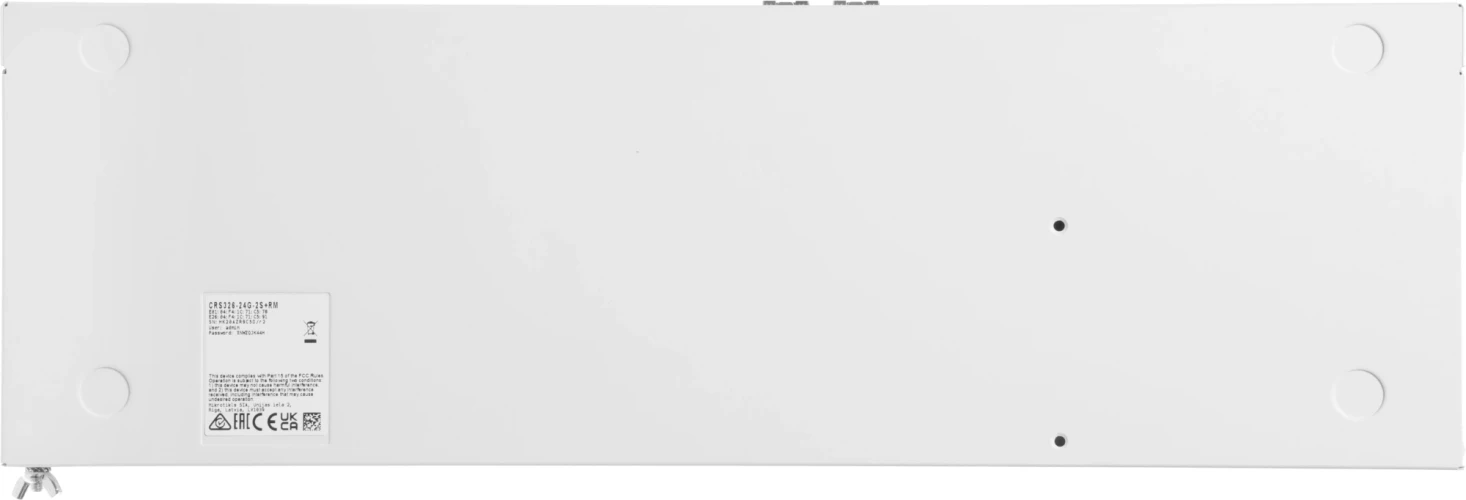 Коммутатор MikroTik CRS326-24G-2S+RM (L3) 24x1Гбит/с 2SFP+ управляемый