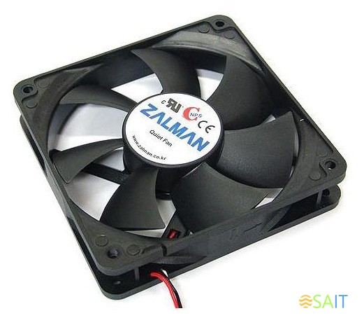 Вентилятор для корпуса Zalman ZM-F3 (SF) 120х120x25 черный 3-pin 23дБ Ret