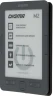 Электронная книга Digma M2 6" E-ink HD Pearl 758x1024 600MHz 128Mb/4Gb/SD/microSDHC/подсветка дисплея темно-серый (в компл.:обложка)