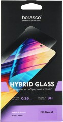 Защитное стекло для экрана BoraSCO Hybrid Glass прозрачный для ZTE Blade L9 2.5D антиблик. 1шт. (70012)