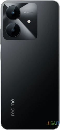 Смартфон Realme RMX3938 Note 60х 128Gb 4Gb черный моноблок 3G 4G 2Sim 6.74" 720x1600 Android 14 8Mpix 802.11 a/b/g/n/ac GPS GSM900/1800 GSM1900 A-GPS microSD max2048Gb