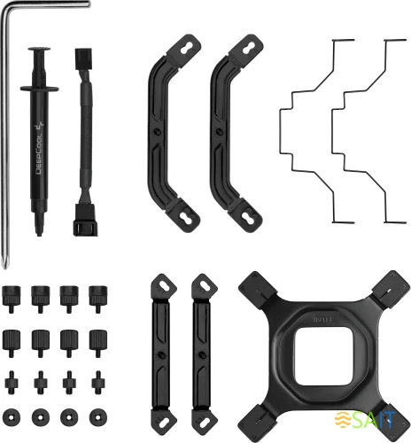 Устройство охлаждения(кулер) Deepcool AK500 Zero Dark Soc-AM5/AM4/1200/1700/1851 черный 4-pin 25.9-31.5dB Al+Cu 240W 1040gr Ret (R-AK500-BKNNMT-G-1)