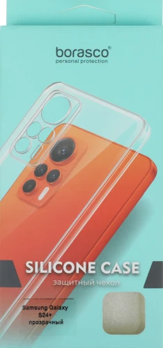 Чехол (клип-кейс) BoraSCO для Samsung Galaxy S24+ 72957 прозрачный