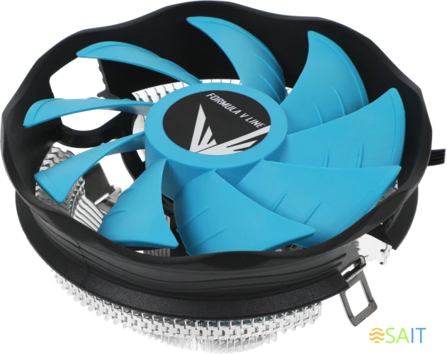 Устройство охлаждения(кулер) Formula AC Verkho Plus Soc-AM5/AM4/1200/1700/1851 черный/синий 4-pin 10.4-26.5dB Al 110W 271gr Ret (VERKHO PLUS)