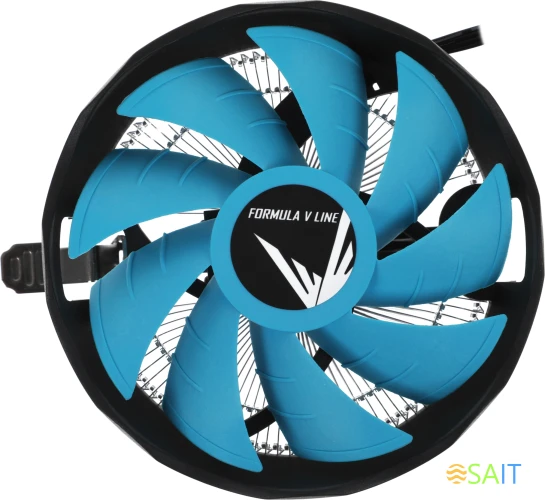 Устройство охлаждения(кулер) Formula AC Verkho Plus Soc-AM5/AM4/1200/1700/1851 черный/синий 4-pin 10.4-26.5dB Al 110W 271gr Ret (VERKHO PLUS)