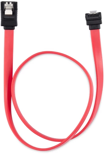 Кабель Buro ver3.0 SATA SATA угловой 0.5м (BU-SATA-SATA-ANG-LOCK) красный