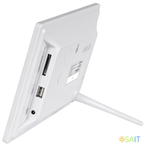 Фоторамка Digma 7" PF-743 IPS 1024x600 белый пластик