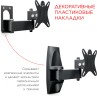 Кронштейн для телевизора Holder LCDS-5004 металлик 10"-26" макс.25кг настенный поворот и наклон