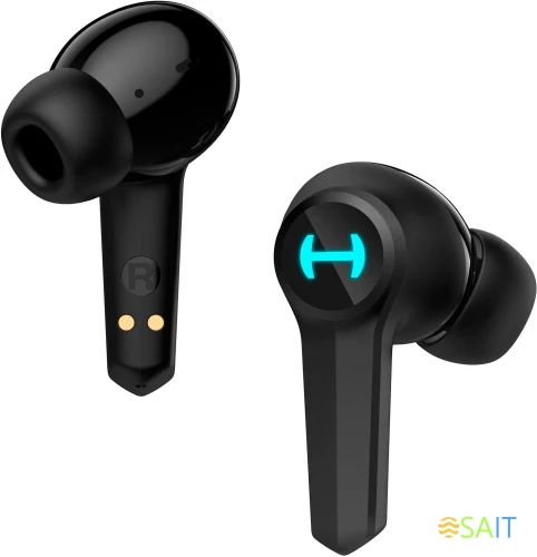 Наушники с микрофоном Edifier GT4 S черный вкладыши BT/Radio в ушной раковине