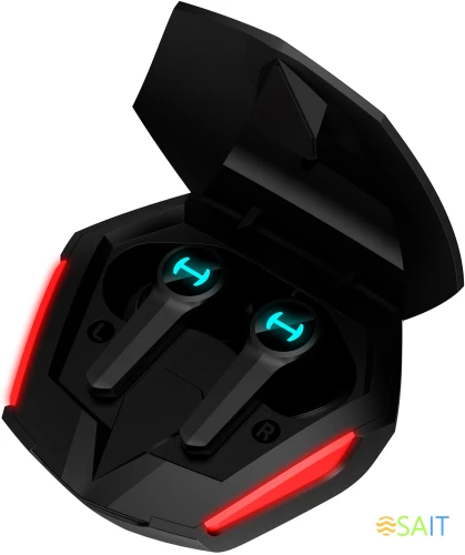 Наушники с микрофоном Edifier GT4 S черный вкладыши BT/Radio в ушной раковине