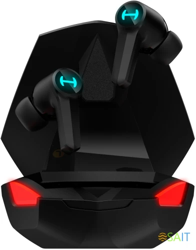 Наушники с микрофоном Edifier GT4 S черный вкладыши BT/Radio в ушной раковине