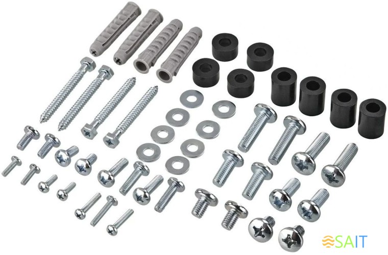 Кронштейн для телевизора Hama 00220810 черный 32"-65" макс.35кг настенный наклон