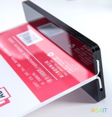 Информационная табличка Deli 50864 A4 21х29.7см настольная прямоугольная прозрачный (упак.:1шт)