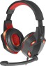 Наушники с микрофоном Defender Warhead G-370 черный/красный 2м накладные оголовье (64037)
