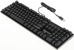 Клавиатура A4Tech B820R механическая черный USB for gamer LED (B820R BLACK (RED SWITCH)) кабель 1.8м