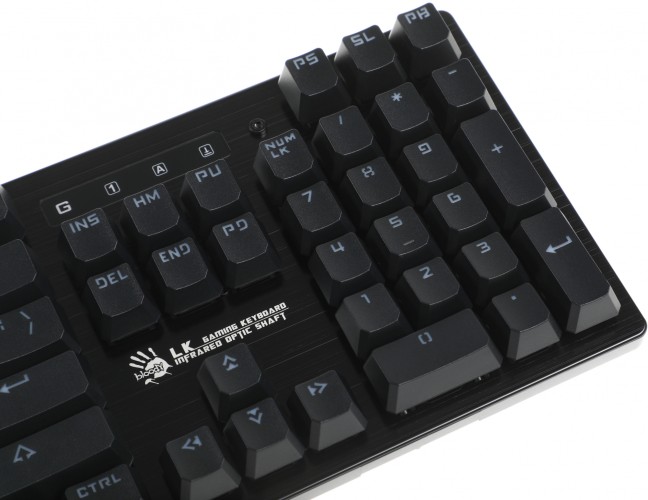 Клавиатура A4Tech Bloody B820R механическая черный USB for gamer LED (B820R BLACK (RED SWITCH))